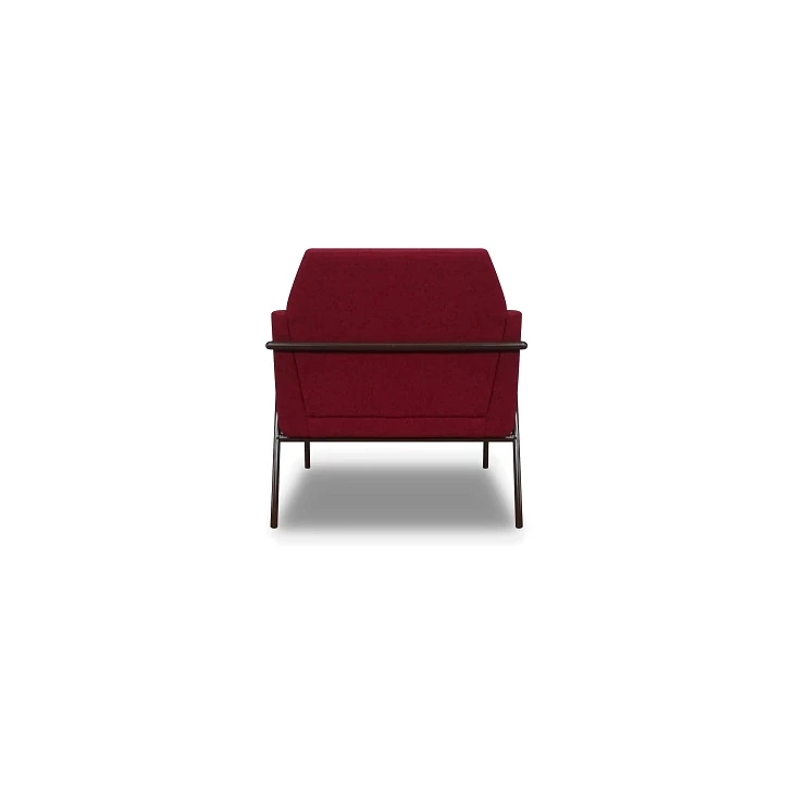 Flannel Dining Chair With Metal Legs Flannel Dining Chair With Metal Legs
