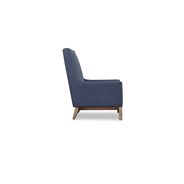 High Back Fabric Upholstered Chair